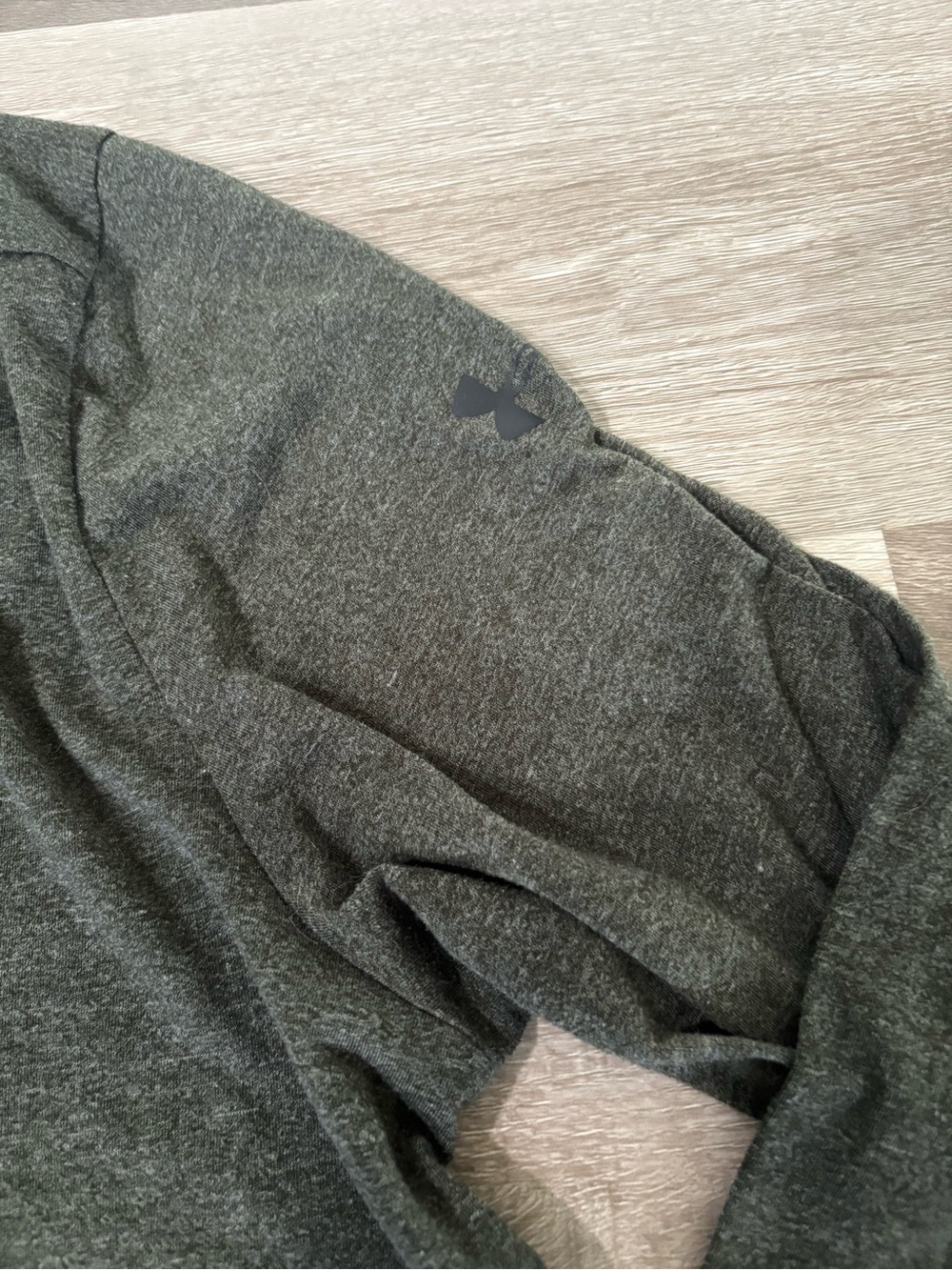 Under Armour Olive Green Quarter-Zip Pullover - Picture 2 of 6